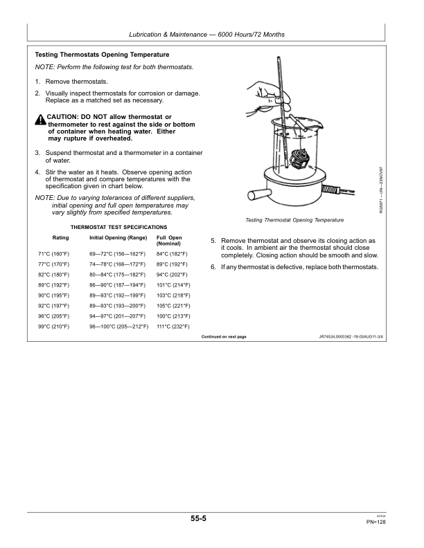 John Deere 4.5 L OEM Diesel Engines (PVX/PWX) Operator’s Manual (OMRG38827) Workshop Guide