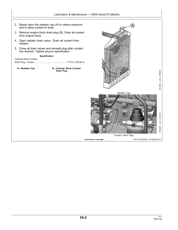 John Deere 2.9L OEM Diesel Engines (EWX) Operator’s Manual (OMRG39496) Workshop Guide