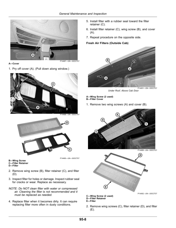 John Deere 5310, 5405, 5075E TREM IV Tractors (India) Operator’s Manual (OMSJ38328) Workshop Guide