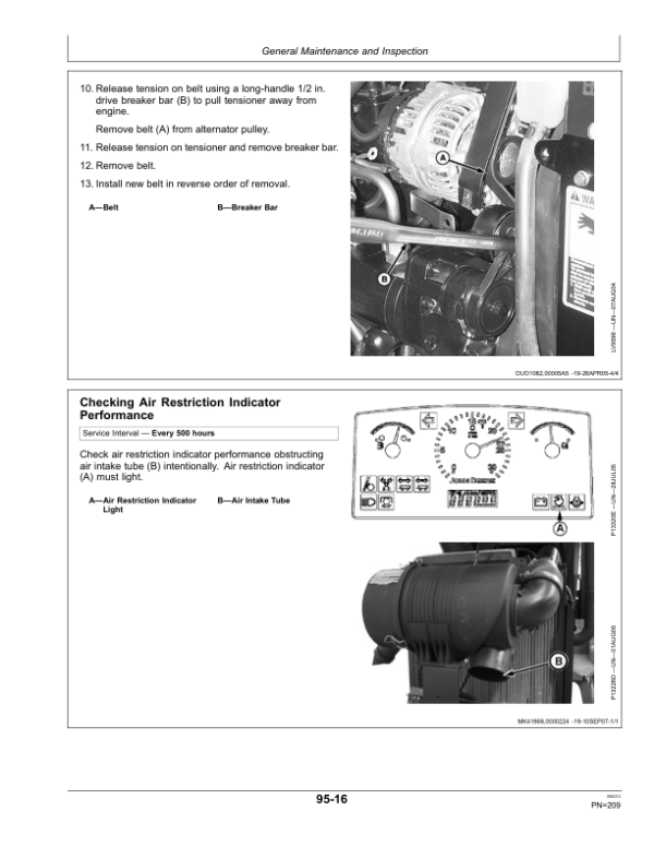 John Deere 5425, 5425 Orchard, 5425HC, 5625, 5625HC, 5725, 5725 Orchard, 5725HC Tractors Operator’s Manual (OMSU21580) Workshop Guide