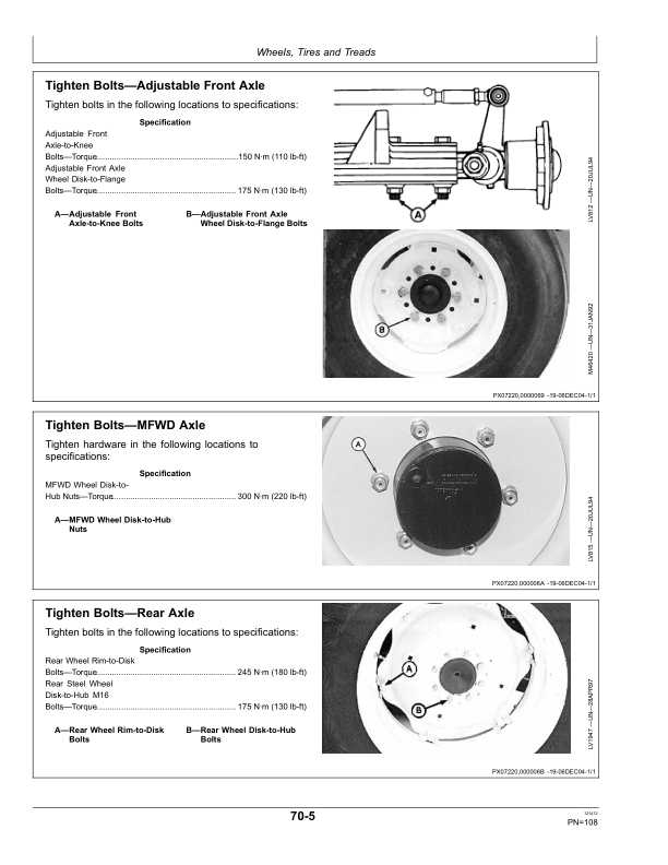 John Deere 5076EF Tractor Export Edition Operator’s Manual (OMSU30488) Workshop Guide