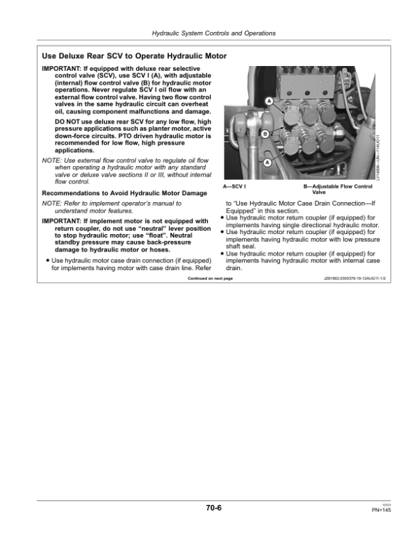 John Deere 5075M (FT4) Tractors Operator’s Manual (OMSU31769) Workshop Guide