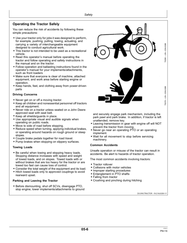 John Deere 6100D, 6115D, 6130D Tractors Operator’s Manual (OMSU34868) Workshop Guide