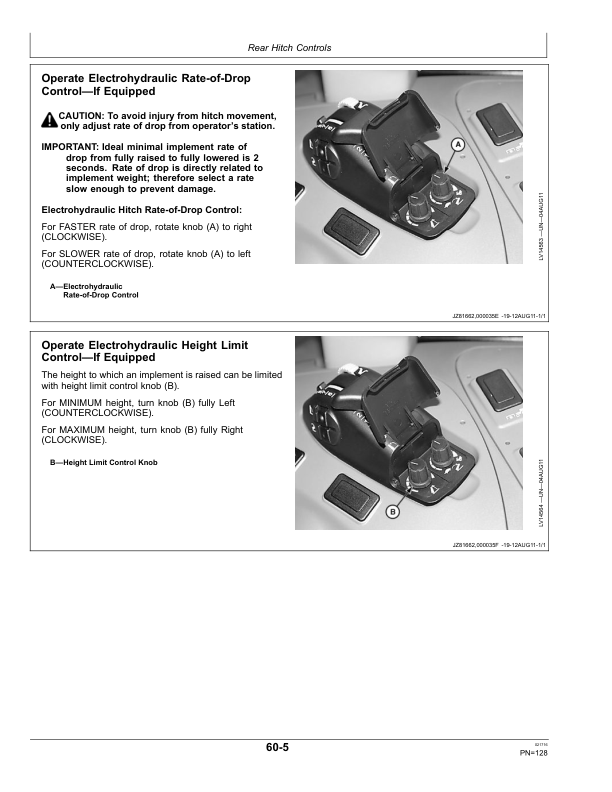 John Deere 5075M (FT4) Tractors North America (Mar 16) Operator’s Manual (OMSU47569) Workshop Guide