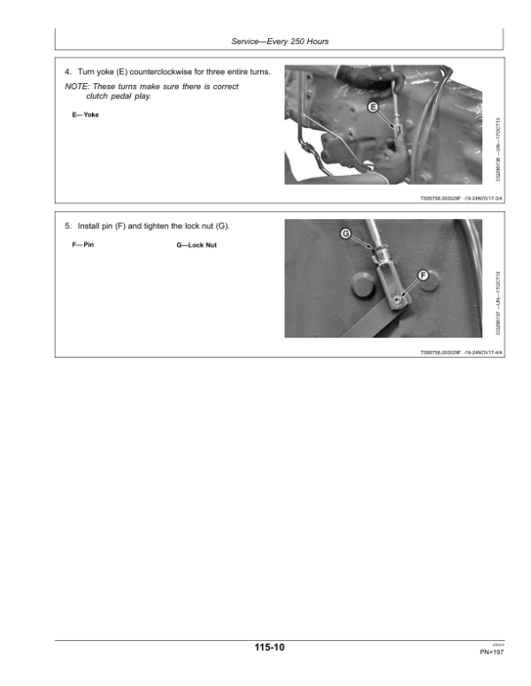 John Deere 5075E, 5078E, 5085E, 5090E Tratores Operator’s Manual (OMSU55555) Workshop Guide
