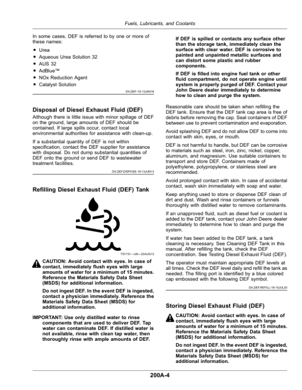 John Deere 5090R, 5100R, 5115R, 5115RH, 5125R (FT4) Tractors (March 2019-) (North America) Operator’s Manual (OMSU56840) Workshop Guide