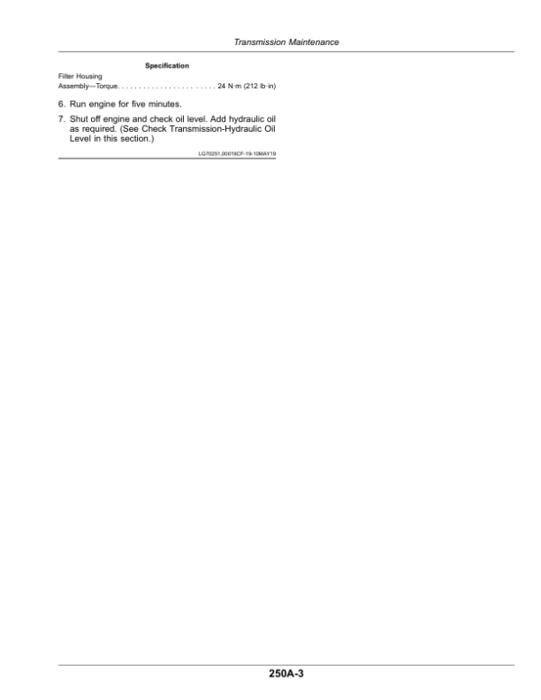 John Deere 6095B, 6110B, 6120B, 6135B Tractors (OOS) Operator’s Manual (OMSU61433) Workshop Guide
