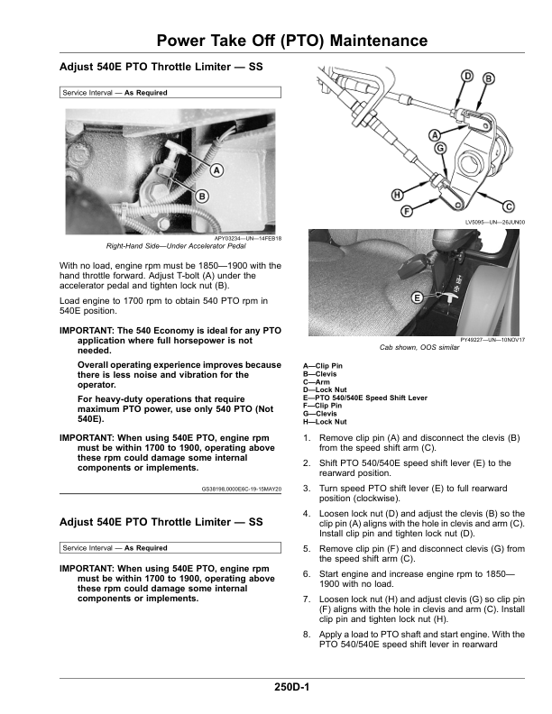 John Deere 5076E, 5076EL, 5082E, 5090E, 5090EL, 5090EH Tractors (Export Edition) Operator’s Manual (OMSU65828) Workshop Guide