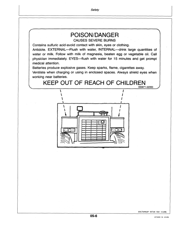 John Deere 84 Loaders Operator’s Manuals (OMT103005) Workshop Guide