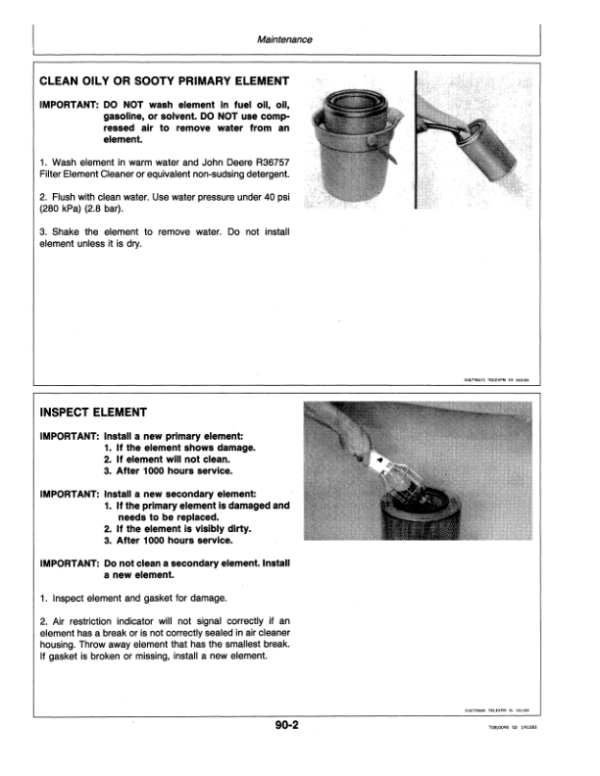 John Deere 350D, 355D Crawlers Operator’s Manuals (OMT105029) Workshop Guide
