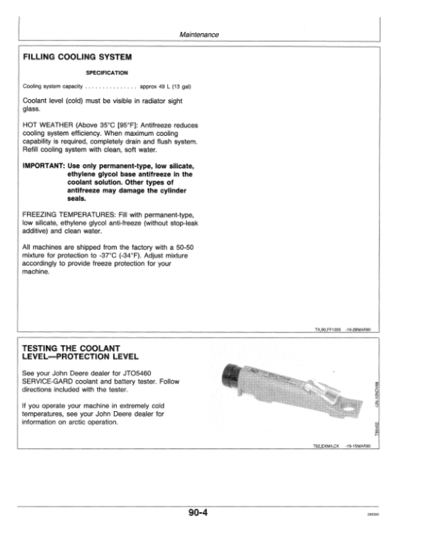 John Deere 862B Scrapers Operator’s Manuals (OMT134623) Workshop Guide