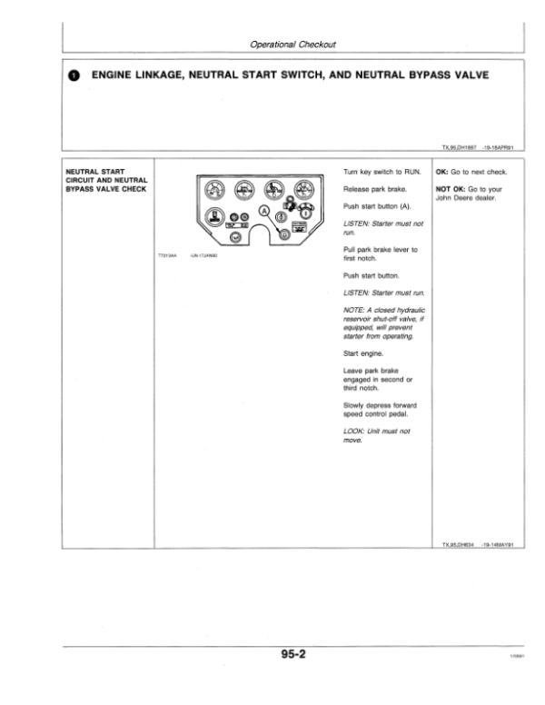 John Deere 643D Wheeled Feller Bunchers Operator’s Manuals (OMT136030) Workshop Guide