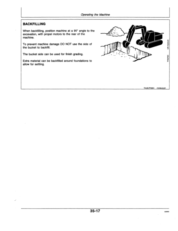 John Deere 790ELC Excavators Operator’s Manuals (OMT146128) Workshop Guide