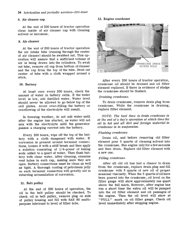 John Deere 1010 Diesel Crawler Tractor Operator’s Manual (OMT14740) Workshop Guide