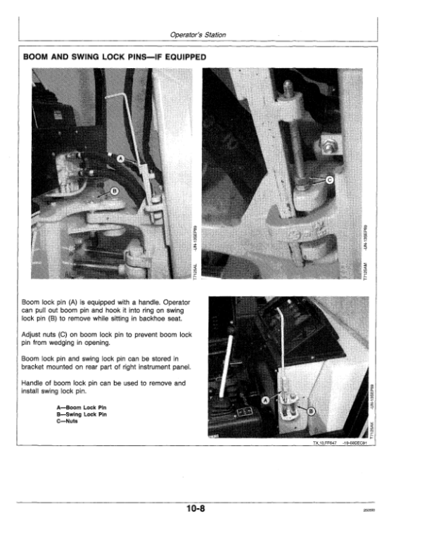 John Deere 210C Landscape Loaders Operator’s Manuals (OMT148914) Workshop Guide