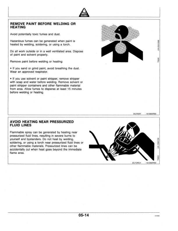 John Deere 490E Excavators Operator’s Manuals (OMT152331) Workshop Guide