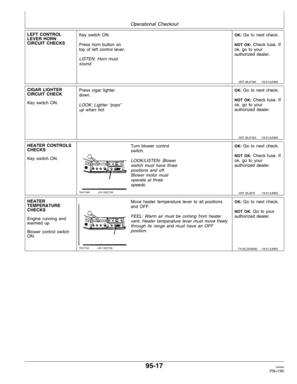 John Deere 792DLC Excavators Operator’s Manuals (OMT155285) Workshop Guide