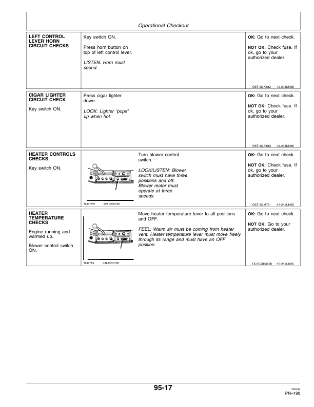 John Deere 792DLC Excavators Operator’s Manuals (OMT155285) Workshop Guide
