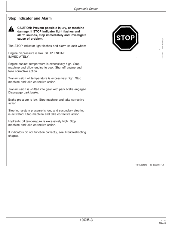 John Deere 744H, 744HMH Loaders Operator’s Manuals (OMT178859) Workshop Guide