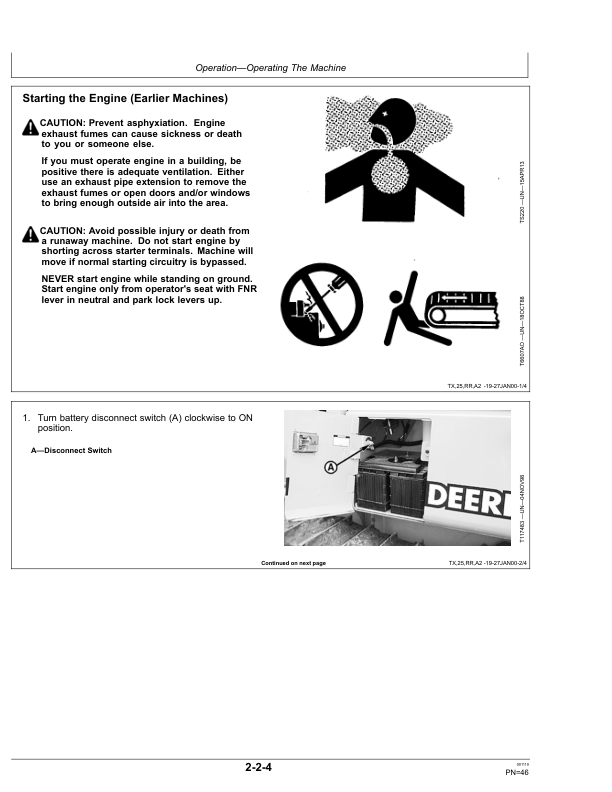 John Deere 450H, 550H, 650H Crawler Dozers Operator’s Manuals (OMT182515) Workshop Guide