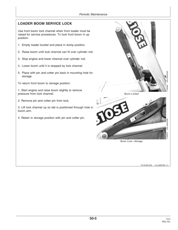 John Deere 310SE, 315SE Backhoes Operator’s Manuals (OMT184377) Workshop Guide