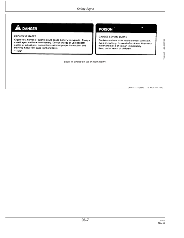 John Deere 550LC Excavators Operator’s Manuals (OMT185899) Workshop Guide