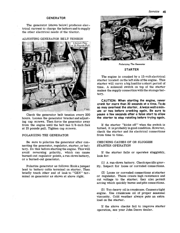 John Deere 2010 Wheel Tractors (029001-) Operator’s Manual (OMT18599) Workshop Guide