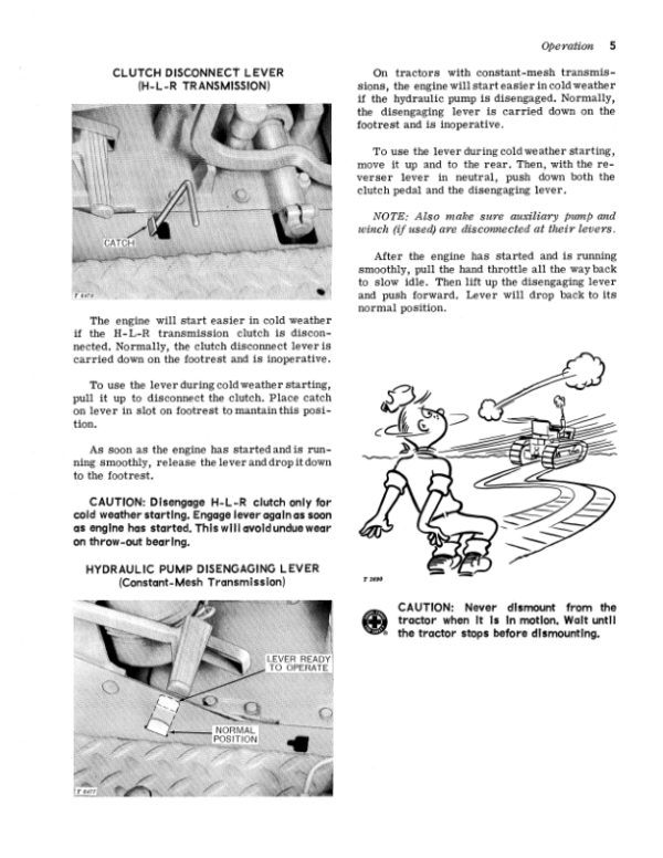 John Deere 2010 Crawler Tractors (042001-) Operator’s Manual (OMT19364) Workshop Guide