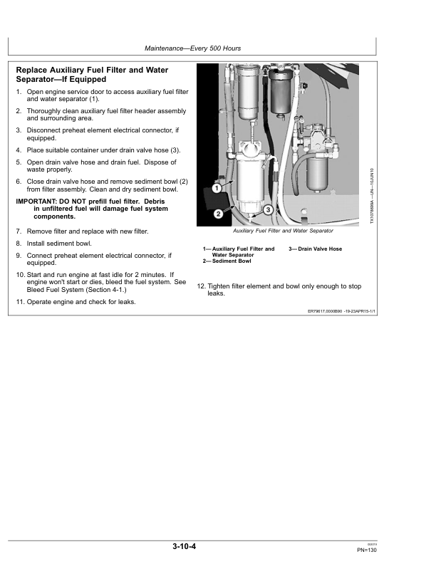 John Deere 160DLC Excavators Operator’s Manuals (OMT226911) Workshop Guide