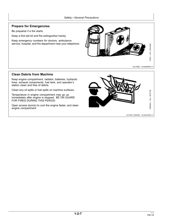 John Deere 848H Skidders Operator’s Manuals (OMT230201) Workshop Guide