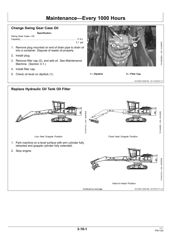 John Deere 2954D Loggers Operator’s Manuals (OMT231395) Workshop Guide