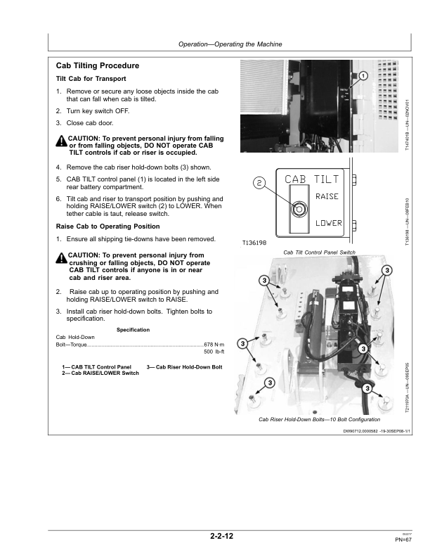 John Deere 2154D Road Builders Operator’s Manuals (OMT231416) Workshop Guide