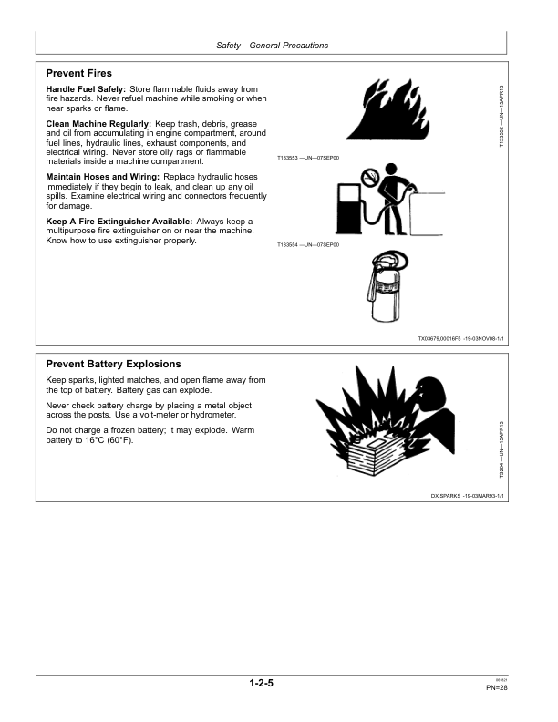John Deere 624KR Loaders Operator’s Manuals (OMT234419) Workshop Guide
