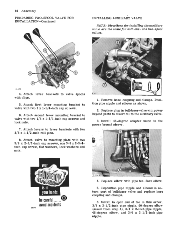 John Deere 3100, 3110 Attachments Operator’s Manuals (OMT25095) Workshop Guide
