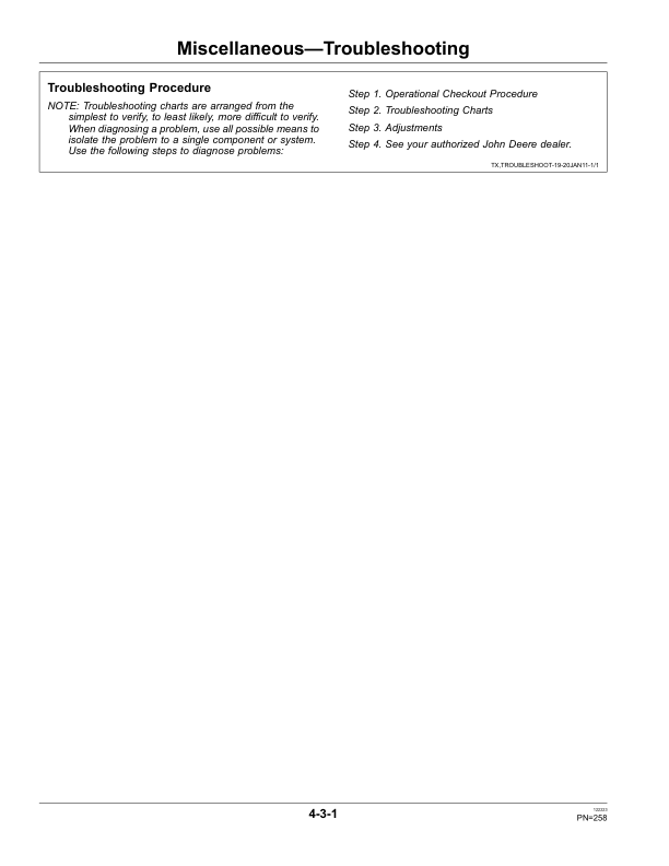 John Deere 544K Loaders Operator’s Manuals (OMT260582) Workshop Guide