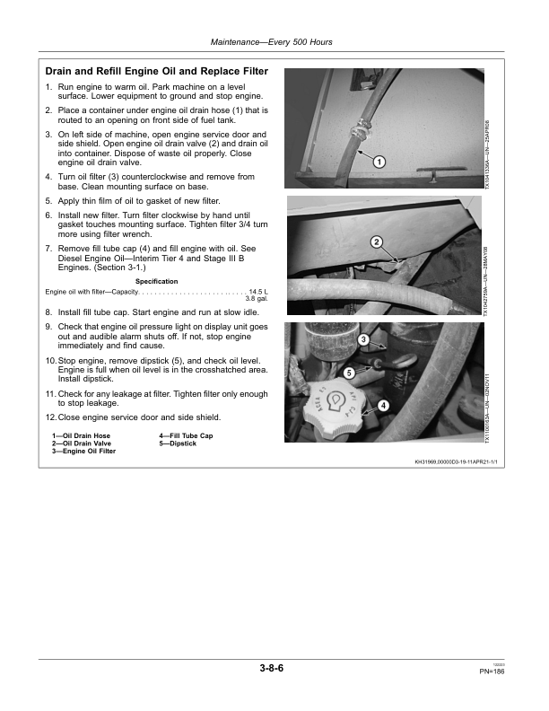 John Deere 444K Loaders Operator’s Manuals (OMT260588) Workshop Guide