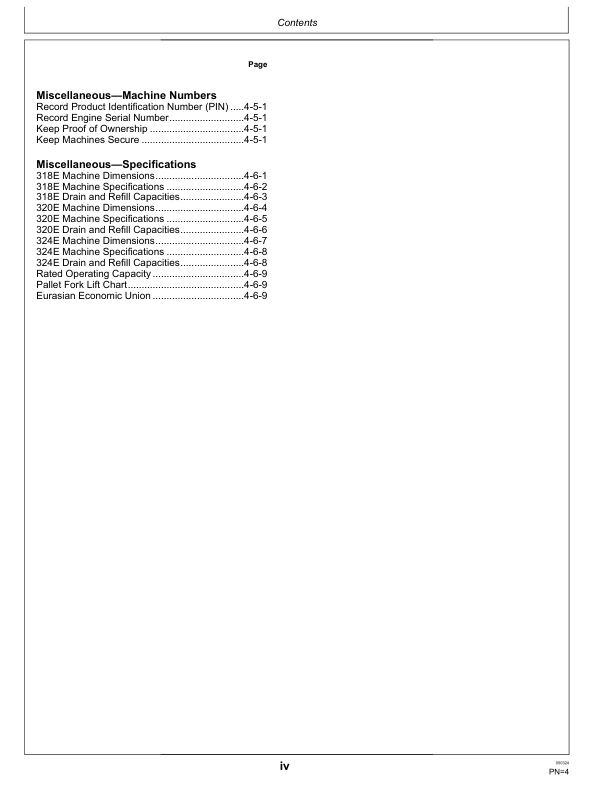 John Deere 318E, 320E, 324E Skid Steers Operator’s Manuals (OMT306353) Workshop Guide