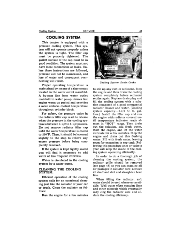 John Deere 420 Hi-Crop Tractor Operator’s Manual (OMT32756) Workshop Guide