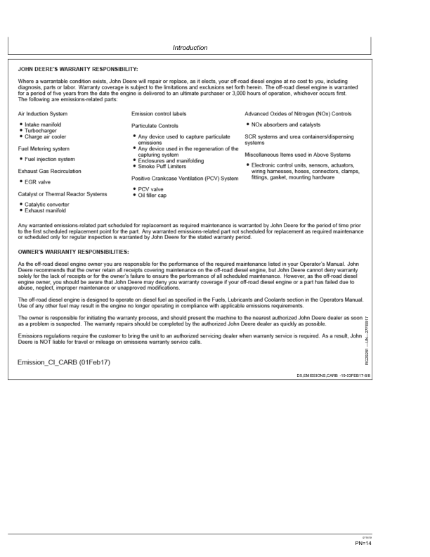 John Deere 437D Knuckleboom Loader Operator’s Manuals (OMT334826X19) Workshop Guide