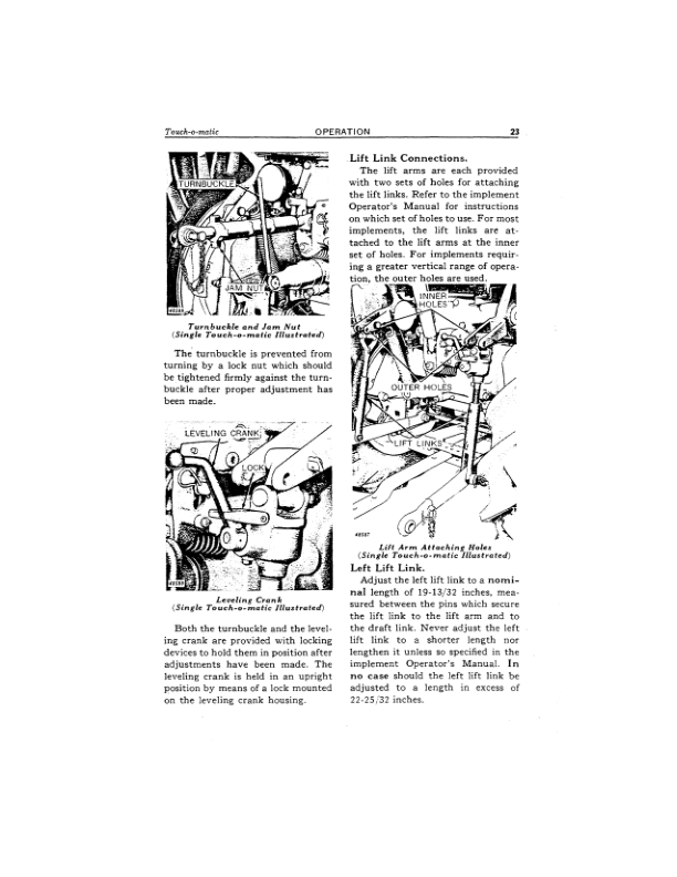 John Deere Tractor 420 Standard (100001-) Operator’s Manual (OMT33756) Workshop Guide