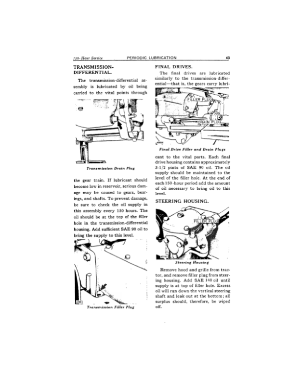 John Deere 420 Tractors Operator’s Manuals (OMT33756) Workshop Guide