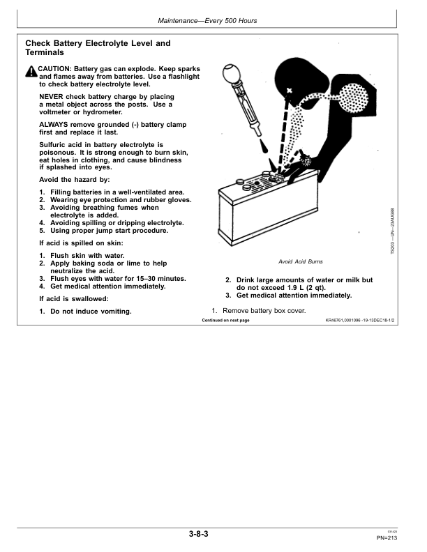 John Deere 724K Loaders Operator’s Manuals (OMT344180) Workshop Guide