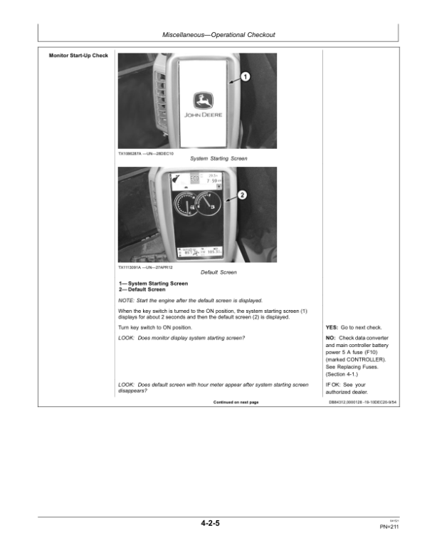 John Deere 350GLC Excavators Operator’s Manuals (OMT352707X019) Workshop Guide