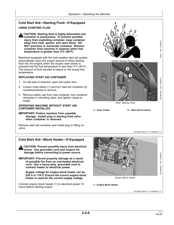 John Deere 524K Loaders Operator’s Manuals (OMT361496X19) Workshop Guide