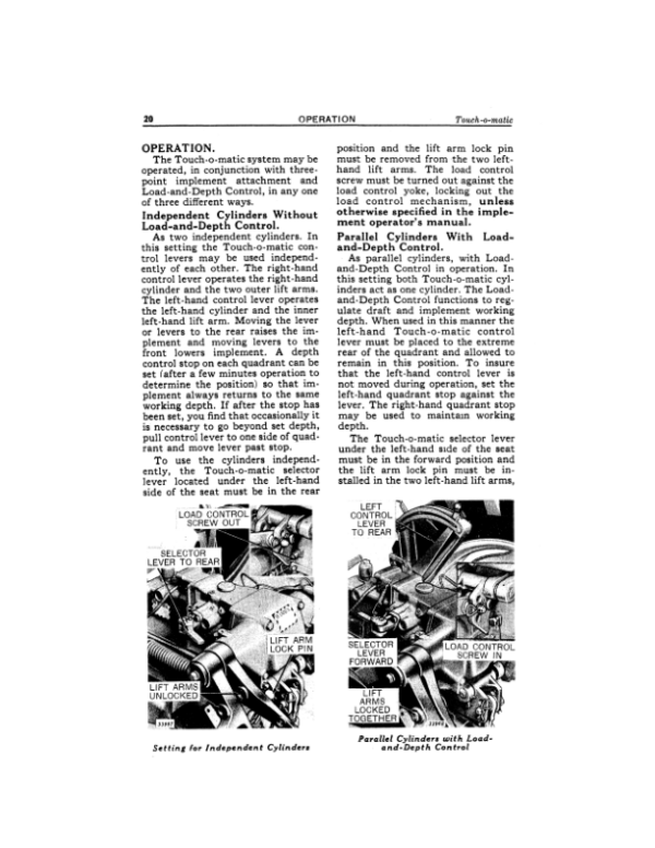 John Deere Tractor 420 Special (100001-) Operator’s Manual (OMT36756) Workshop Guide