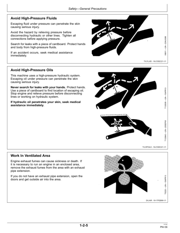 John Deere 950K Crawler Dozers Operator’s Manuals (OMT369304X19) Workshop Guide