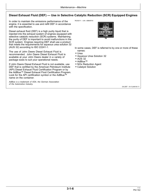 John Deere 450K, 550K, 650K Crawler Dozers Operator’s Manuals (OMT378072X19) Workshop Guide