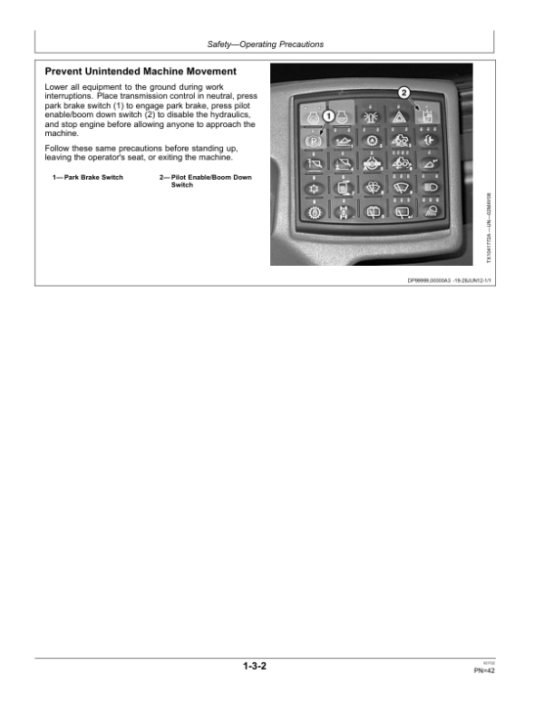 John Deere 544K SERIES II Loaders Operator’s Manuals (OMT387134X19) Workshop Guide