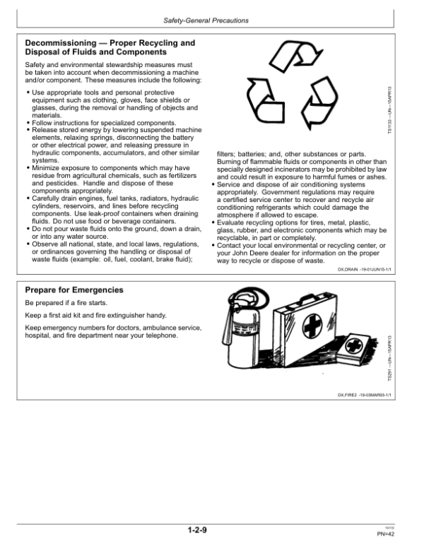John Deere 824L Loaders Operator’s Manuals (OMT426214X19) Workshop Guide