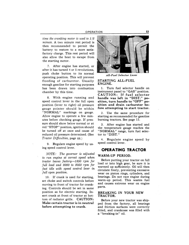 John Deere 420 Crawlers Operator’s Manuals (OMT42757) Workshop Guide